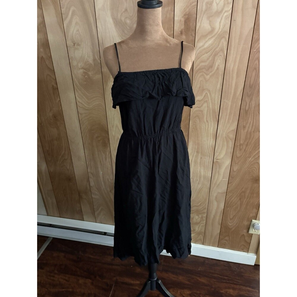 Xhilaration Women's spaghetti strap midi sundress‎ Size Small S Ruffled